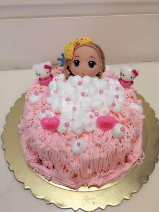 Confused Doll Cake recipe