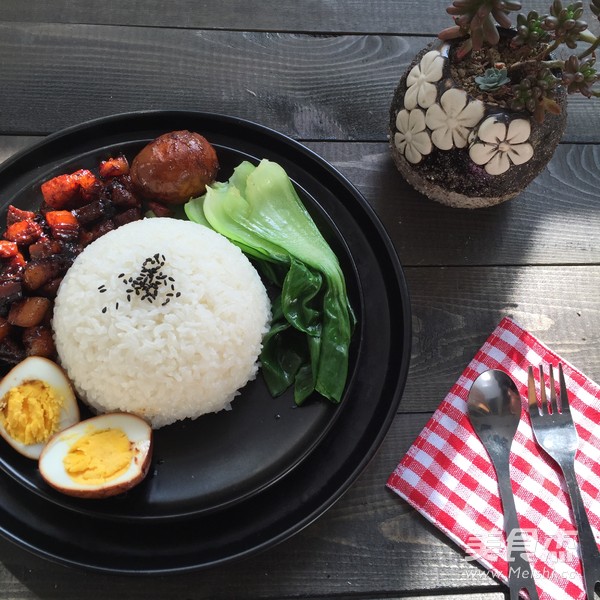 Taiwanese Braised Pork Rice recipe