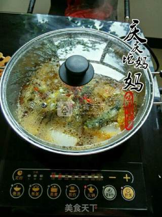 Yellow Duck Called Fish Roe Hot Pot recipe