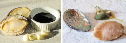 Abalone with Sauce recipe