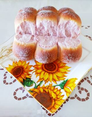 Purple Sweet Potato Flour Bread recipe