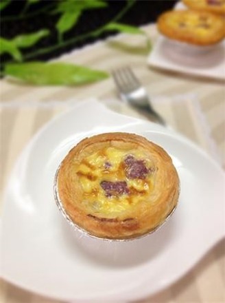 Purple Sweet Potato Tart recipe