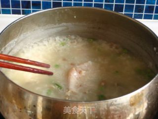 Rolled Chicken Slices Porridge recipe