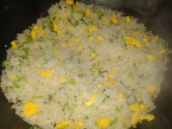 Fried Rice with Eggs recipe