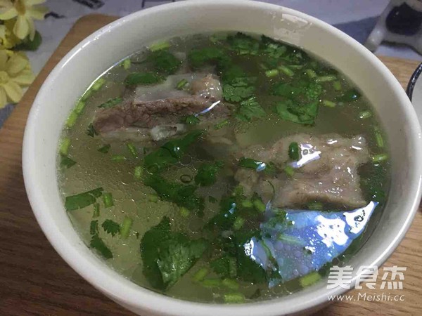 Stewed Pork Ribs Soup recipe