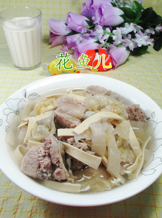 Thousands of Pickled Cabbage Rib Soup recipe
