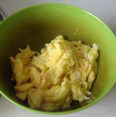 Fried Rice with Shrimp, Fish Ball and Egg recipe