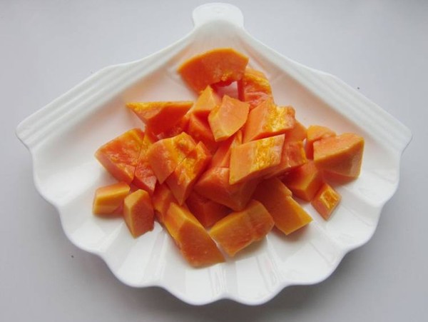 Mashed Papaya Sweet Soup recipe