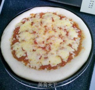 Microwave Version of Bacon Pizza recipe