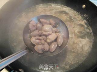 Marinated Chicken Gizzards and Dried Tofu with Chicken Hearts recipe