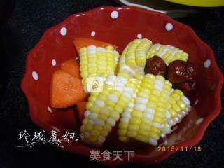 Chicken Feet Corn Carrot Soup recipe