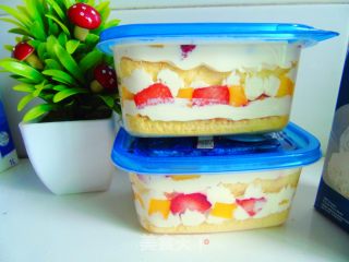 #四session Baking Contest and is Love to Eat Festival#fruit Box Cake recipe