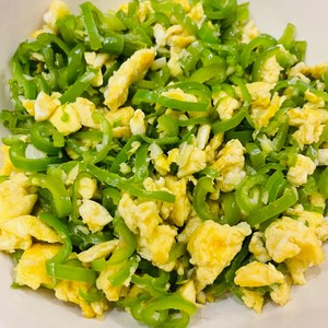 Kuaishou Dishes ❤️ Scrambled Eggs with Hot Pepper recipe