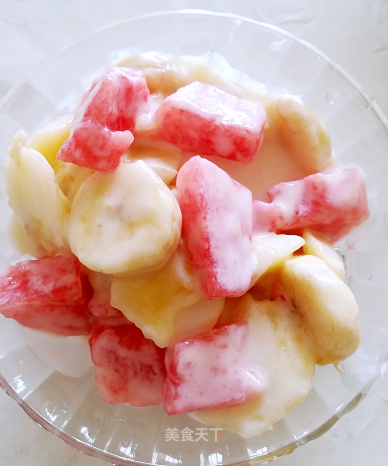 #夏懒人饭# Yogurt and Fruit Salad recipe