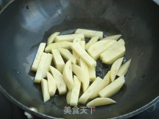 Stewed Potatoes with Beans recipe