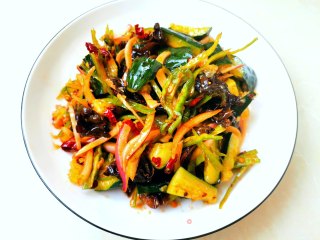 Cucumber Mixed Fungus recipe