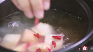 Peach White Fungus Beauty Cup recipe