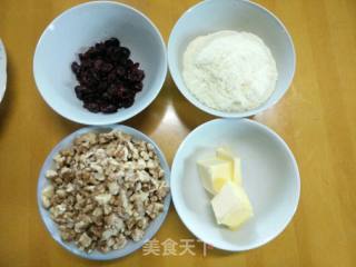 Walnut Cranberry Nougat recipe