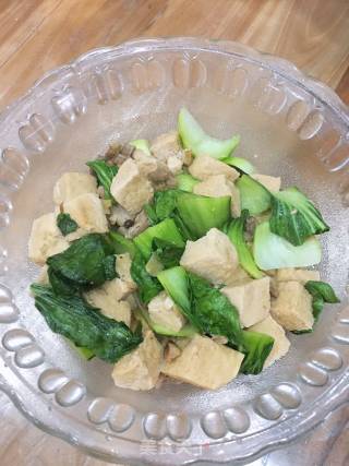 Frozen Tofu and Roasted Rape recipe