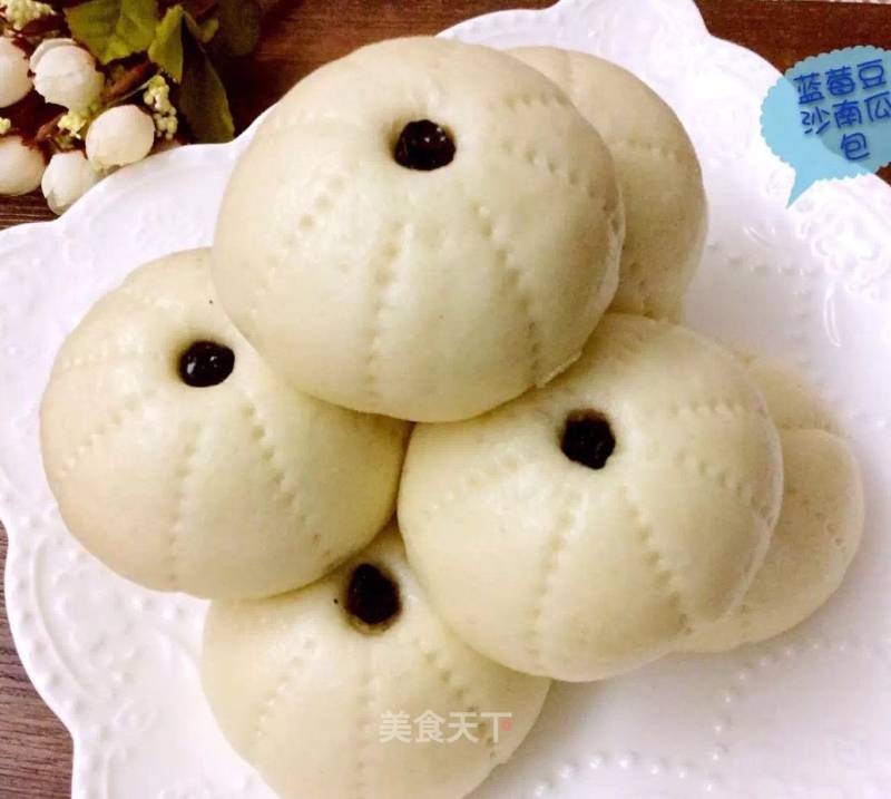 #aca烤明星大赛#flower-shaped Bean Paste Buns