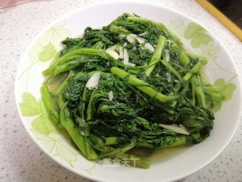 Stir-fried Garlic Chrysanthemum recipe