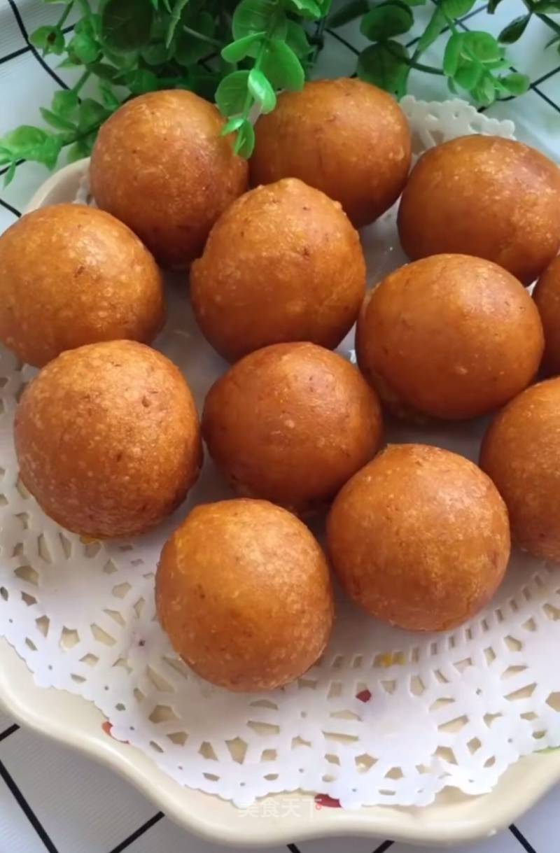 Fried Pumpkin Balls recipe