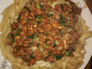 Meat Sauce Noodles recipe