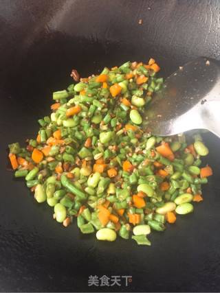Stir-fried Diced Vegetables recipe