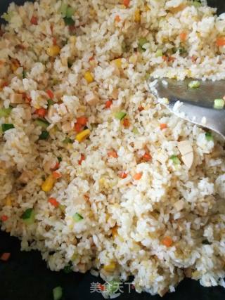 Fried Rice with Ham recipe