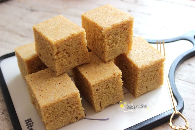 Corn and Red Bean Cake recipe