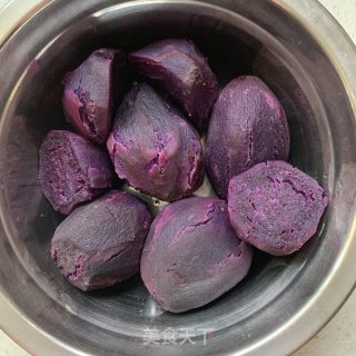 Purple Sweet Potato Tart recipe