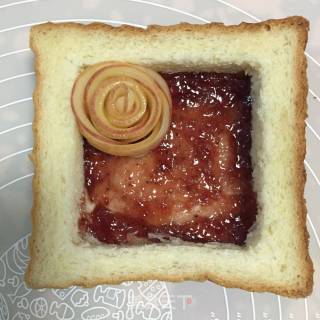 # Fourth Baking Contest and is Love to Eat Festival# Apple Rose Toast recipe