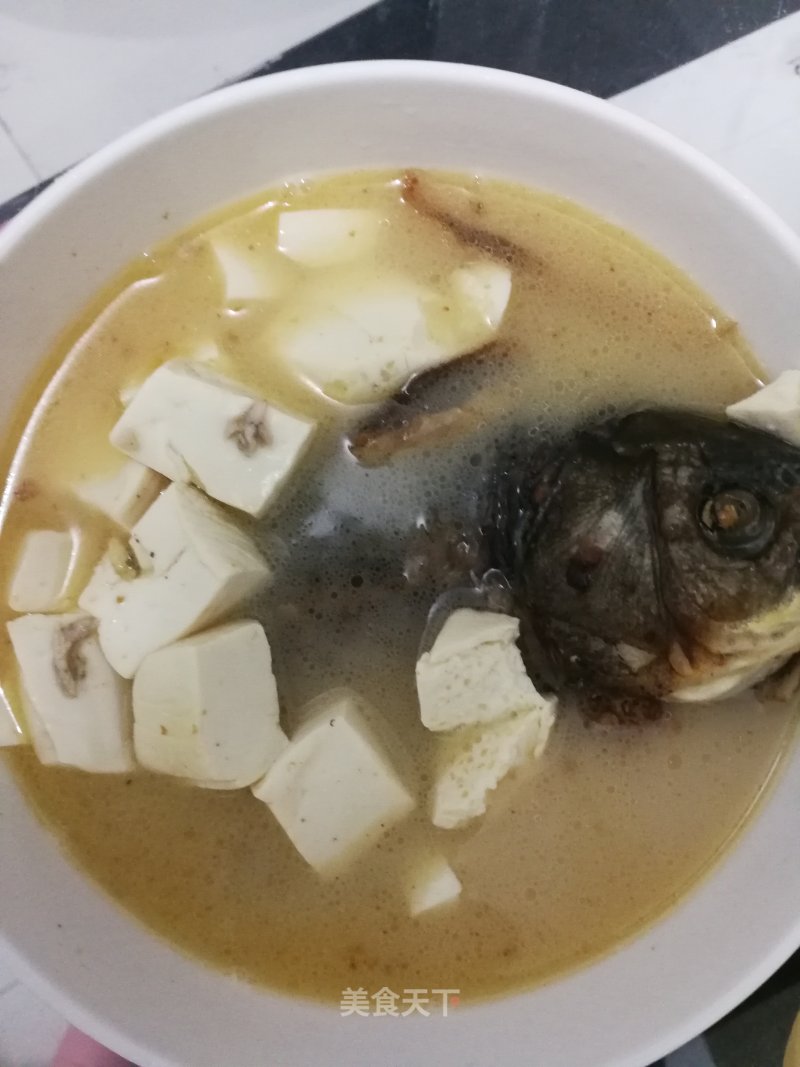 Tofu Soup with White Carp