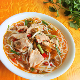 Hot and Sour Noodles recipe