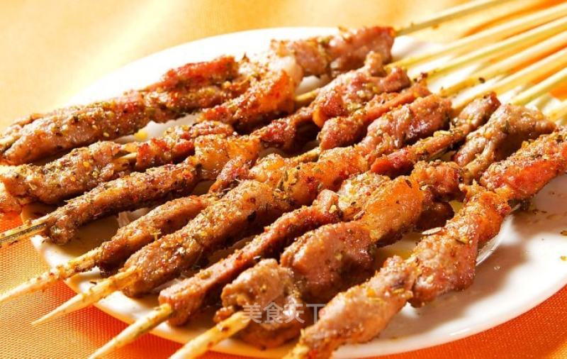 #aca烤明星大赛#grilled Lamb Skewers recipe