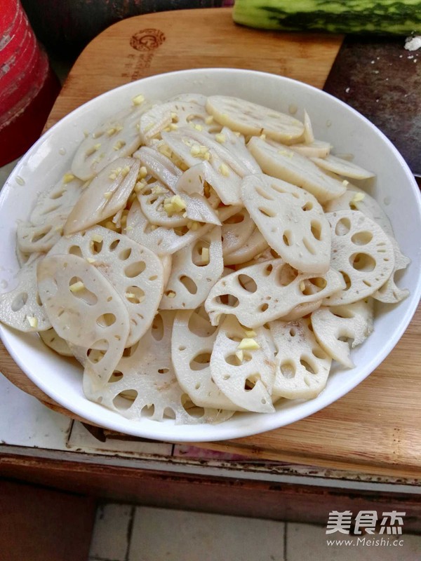 Ginger Lotus Root Slices recipe