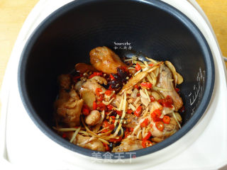 Sauce Spicy Chicken Root (rice Cooker Lazy Version) recipe