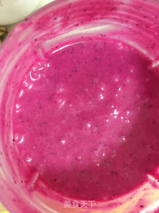 Dragon Fruit Bear Paw Ice Cream recipe