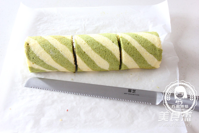 Two-color Cake Roll recipe