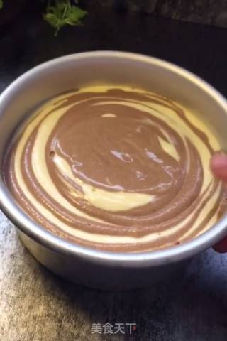 Zebra Print Chiffon Cake recipe