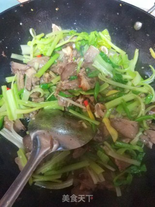 Stir-fried Pork Tongue recipe