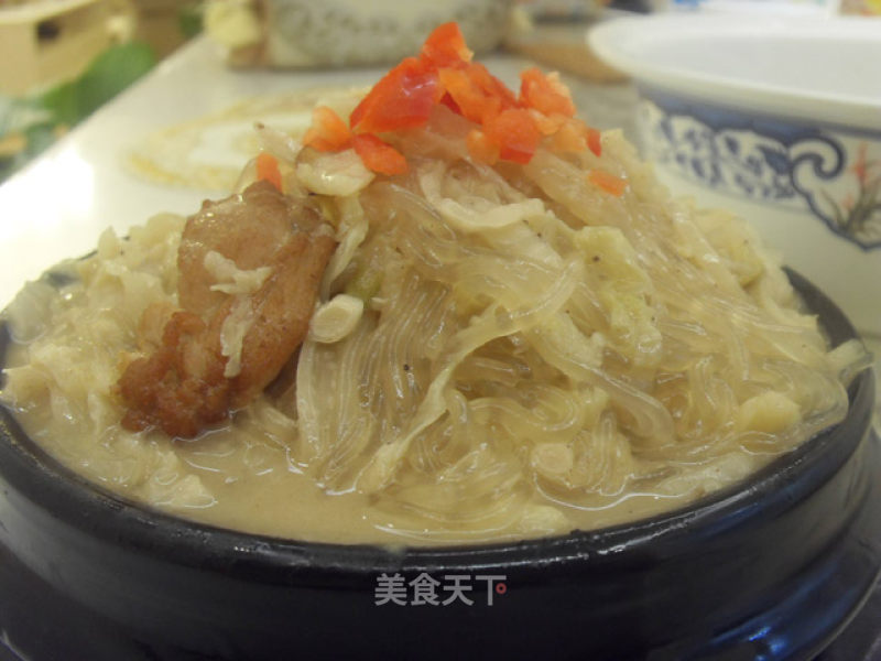 Sauerkraut Pork Stewed Vermicelli recipe