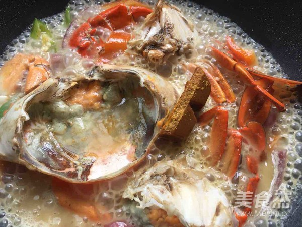 Spicy Curry Crab recipe