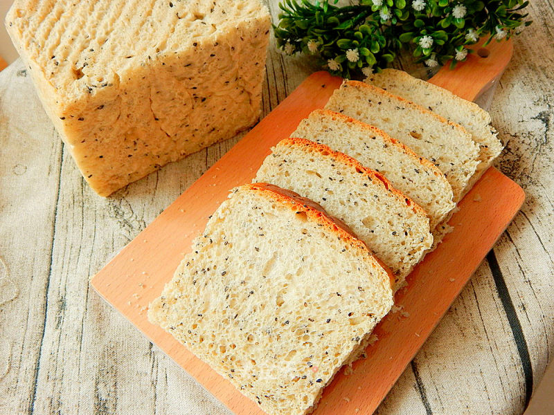 # Fourth Session of The Baking Contest and is A Love to Eat Festival# Black Sesame Toast recipe