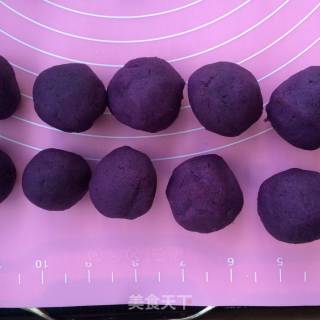 Purple Sweet Potato Mooncake recipe