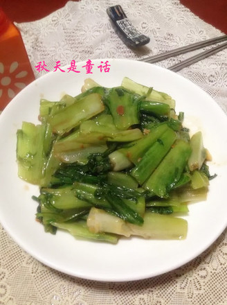 Stir-fried Bitter Wheat Vegetables with Soy Sauce