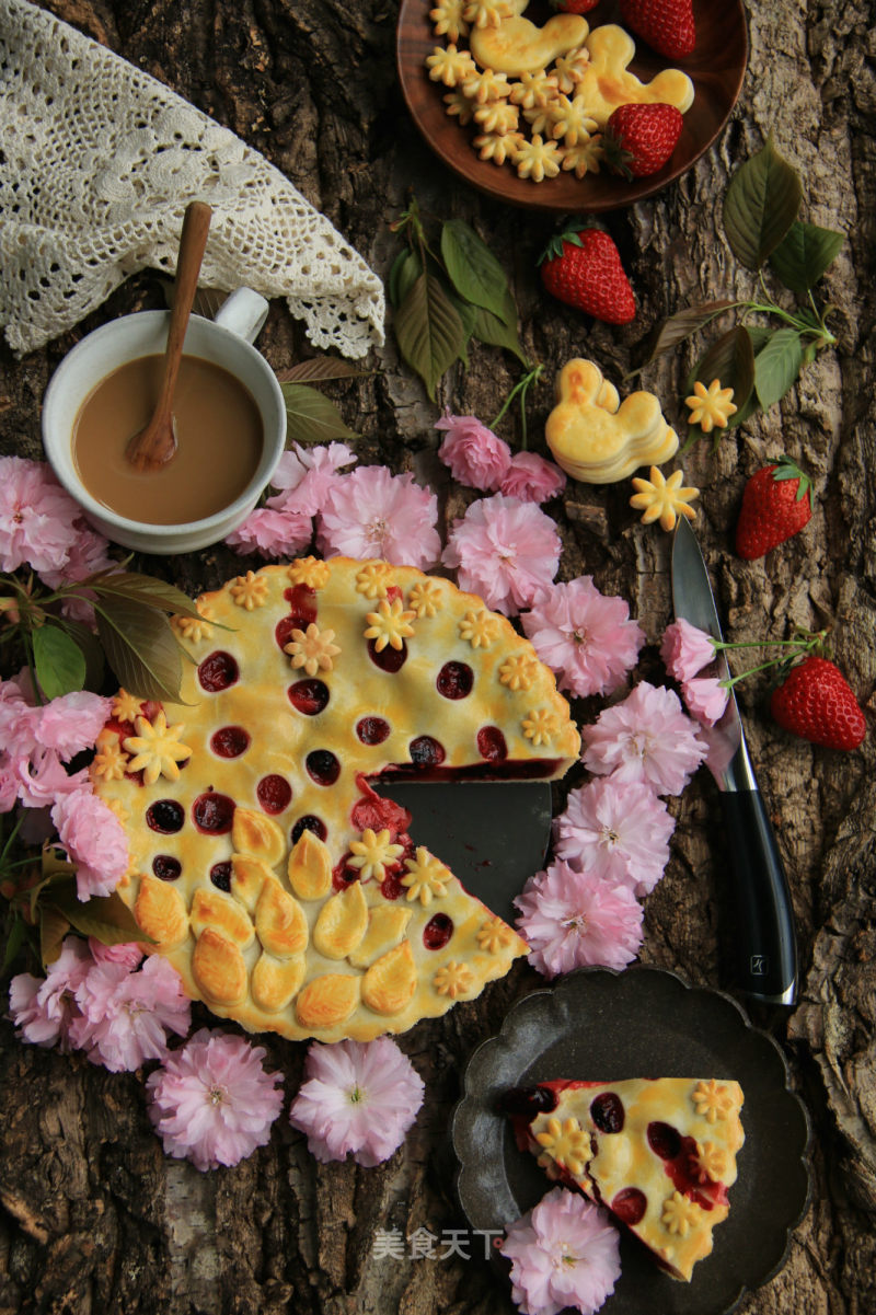 Sweet Double Fruit Pie recipe