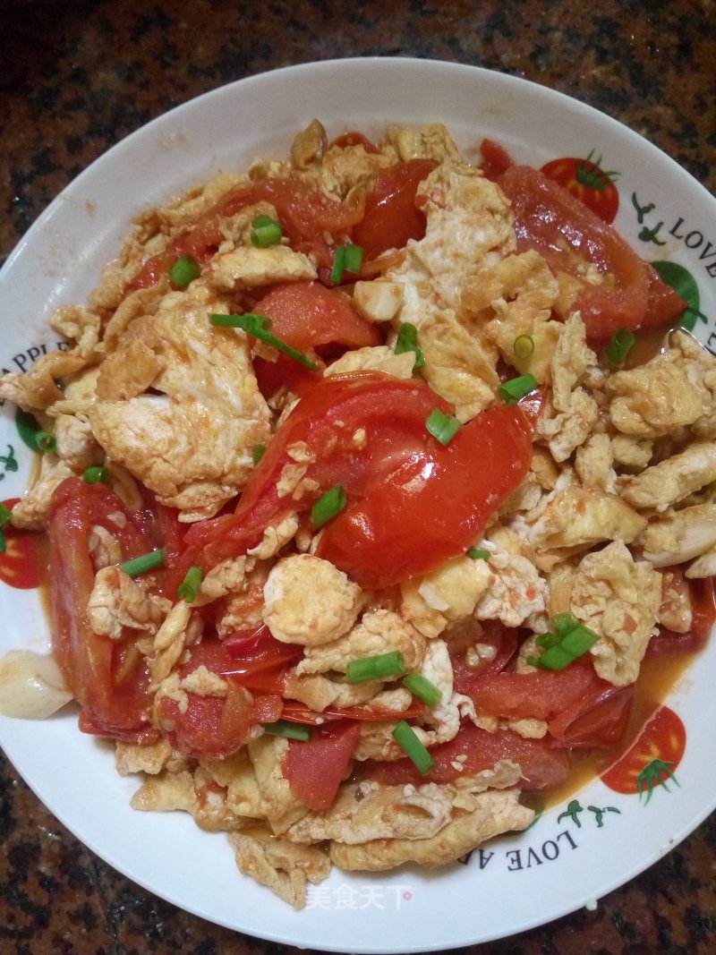 Kuaishou Tomato Scrambled Eggs recipe
