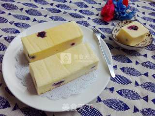 #aca烤明星大赛# Oil-free Blueberry Yogurt Cake recipe