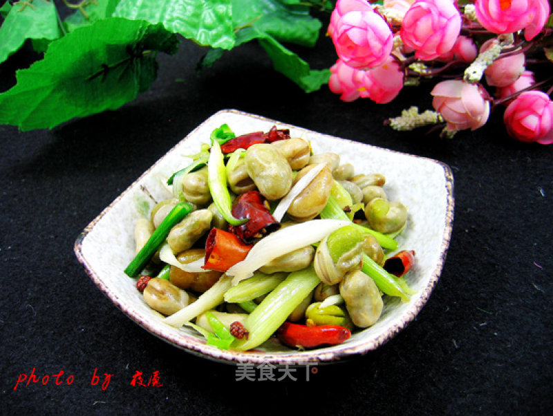 Stir-fried Pea with Garlic Shoots